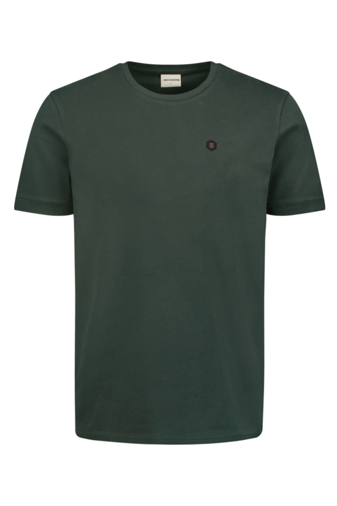 T SHIRT MET RONDE HALS 27360375 124 DARK STEEL